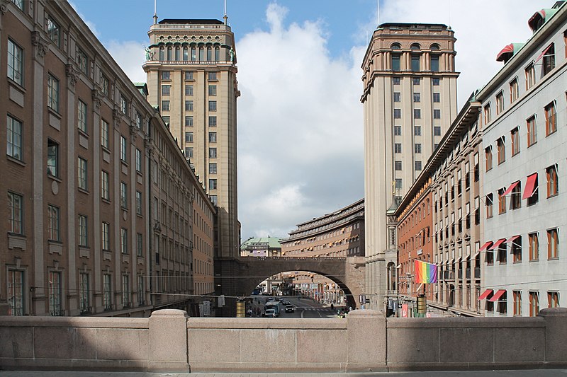 File:Towers In Stockholm.jpg