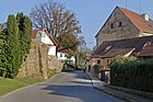 Čeština: Průběžná ulice v Trhovém Štěpánově English: Průběžná street in Trhový Štěpánov, Czech Republic.