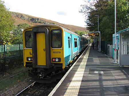 Troed y Rhiw station (geograph 5163875)