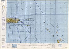 Map of the region including Five Island Harbour (DMA, 1989) Txu-pclmaps-oclc-22834566 j-27c.jpg