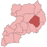 Map of Soroti Diocese