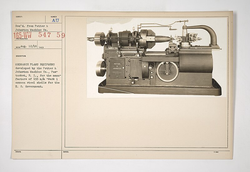 File:Uniforms and Equipment - Quartermaster Supplies - Machinery (165-WW-547A-59) - DPLA - 09eb48548e88517902ea29f31b91784d.jpg