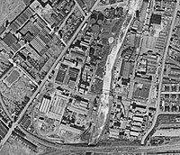 Usines Kulhmann en 1957 (photo aérienne)