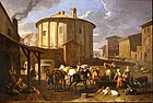 Храм Весты в Риме. 1730-е гг. Холст, масло. Частное собрание