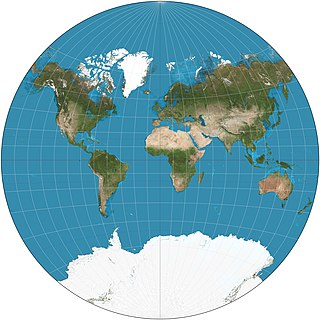 <span class="mw-page-title-main">Van der Grinten projection</span> Compromise map projection