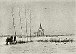 Van gogh Snowy Landscape with the Old Tower f1687 jh428.jpg