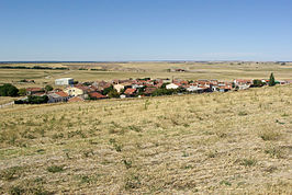 Vista de la localidad desde los campos del Sur