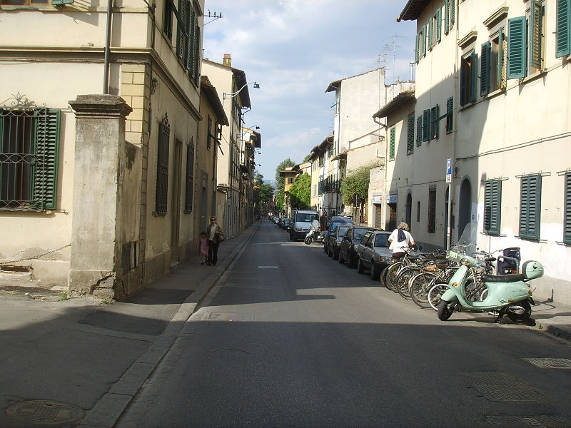 File:Via de' serragli vicino a porta romana.JPG