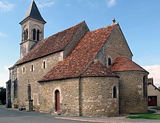 L'église Saint-Martin en 2008.