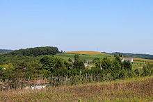 View of Orange Township looking east from Bowmans Mill Road View of Orange Township, Columbia County, Pennsylvania looking east.JPG