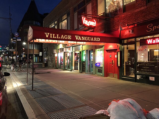 The Village Vanguard in New York City, 2018