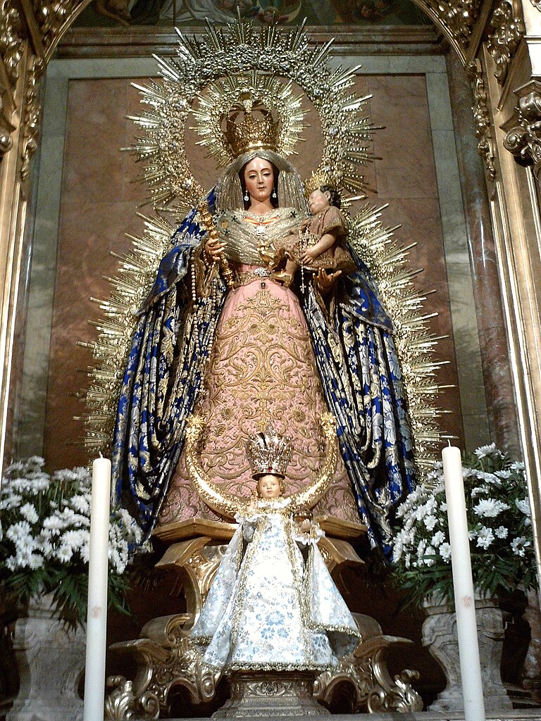 Vierge du Rosaire avec l'Enfant Jésus et l'Enfant Jésus - Photo de CarlosVdeHabsburgo