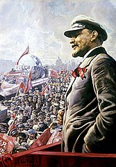 Image 38Soviet painting Vladimir Lenin, by Isaac Brodsky. (from Russian Revolution)