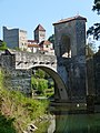 Vista del Puente de la Leyenda y la ciudad medieval.