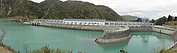 Waitaki Barajı Panorama 2011.jpg