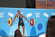 Deutsch: Gewichtheben bei den Olympischen Jugendspielen 2018; Tag 2, 10. Oktober 2018; Jungen 62 kg English: Weightlifting at the 2018 Summer Youth Olympics at 8 October 2018 – Boys' 62 kg