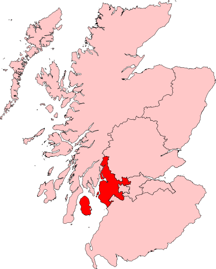 West Scotland (Scottish Parliament electoral region).svg