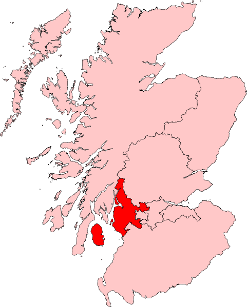File:West Scotland (Scottish Parliament electoral region).svg