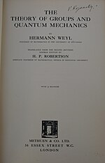 Hermann Weyl - Wikipedia