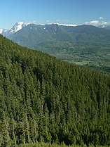 NW side from Mount Higgins Trail