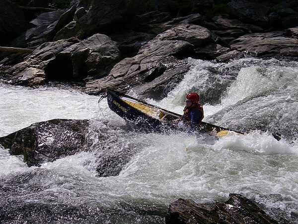 Whitewater Canoeing on the Chattooga River