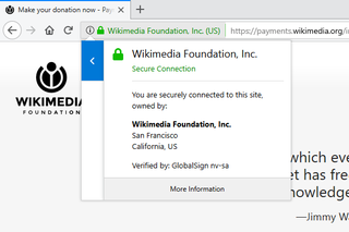 Extended Validation Certificate certificate used for HTTPS websites and software that proves the legal entity controlling the website or software package; obtaining an EV certificate requires verification of the requesting entitys identity by a certificate authority