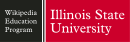 Wikipedia Education Program Illinois State University logo.svg