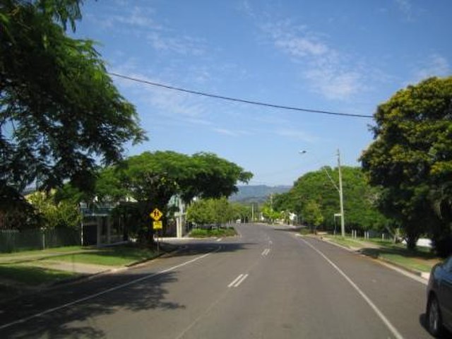 Eastern end of the main street