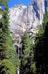 Yosemite Falls at low water