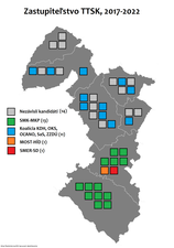 Regional elections 2017 - Trnava Region Assembly