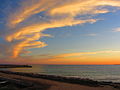 " 12 - ITALY - holiday vacation Salento ( south Apulia ) 6 sunset at sea.JPG