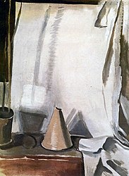 Конус на белом фоне (1921)