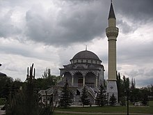 Suleiman Suuren moskeija Mariupolissa.