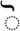 Тірхутський залежний знак для голосної коротке E. Tirhuta vowel sign short E.png
