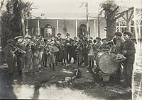 בית חינוך עיוורים ירושלים 1921, תזמורת כלי נשיפה