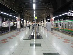 Platforms 14 and 15
