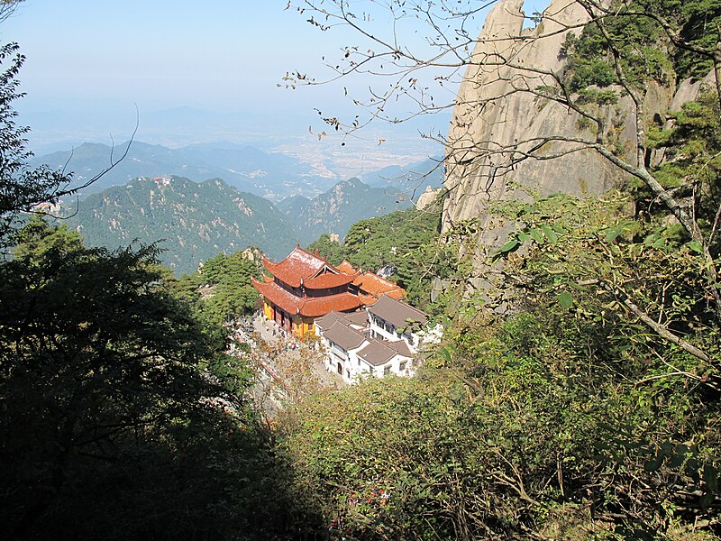 File:九华山古拜经台, 2010-10-17 02.jpg