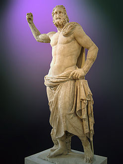 پوسایونfrom Milos, 2nd century BC (د آتن لرغون پیژندنې مرکزي موزیوم کې د پوسایډون مجسمه)