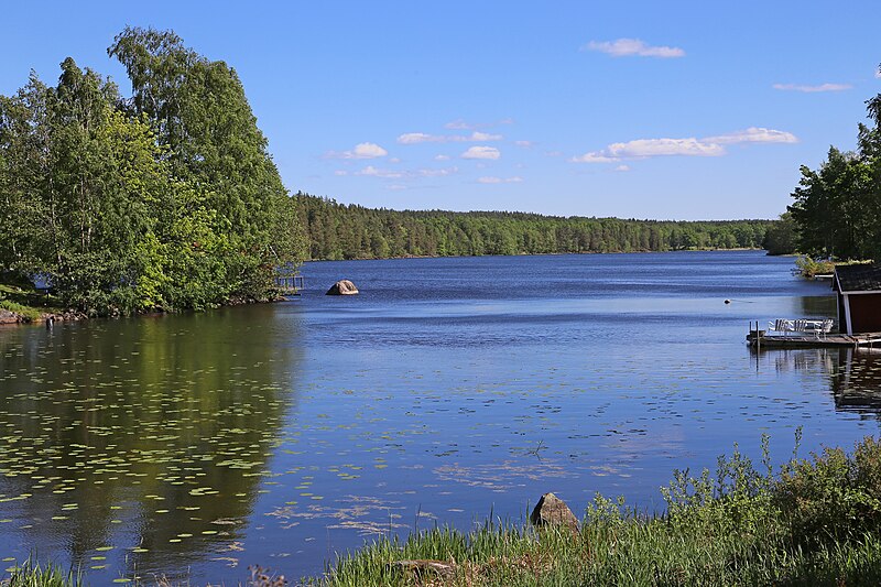 File:00 1231 Schweden - See Långsjön (Lake Långsjön).jpg