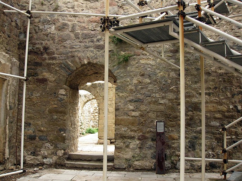 File:016 Monestir de Santa Maria de Lillet, en restauració.jpg