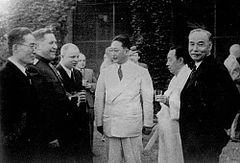 Image 11Lyuh Woon-hyung (far right) at the US-Soviet Joint Commission [ko] in 1947 (from History of South Korea)