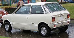 1974 Mazda Chantez GL, rear left.jpg