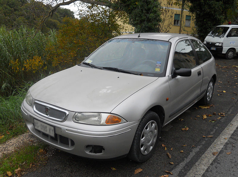 File:1997 Rover 214 Si - front.jpg