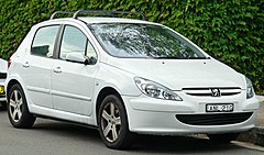 Peugeot 307 przed liftingiem