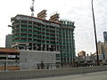 La construcción el 10 de enero de 2007