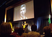 The Serbian actor Sasha Pilipovic presents his cabaret at the World Congress of Esperanto, Rotterdam 2008 2008-07-24 uk pilipovicx 02.JPG