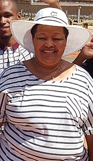 Sylvia Lucas South African politician