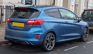 2018 Ford Fiesta ST-2 Turbo 1.5 Rear (1)