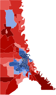 2023 Caddo Parish Sheriff runoff election results by precinct.svg