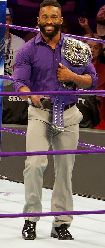 סדריק אלכסנדר זוכה באליפות ה-WWE במשקל קל ברסלמניה 34